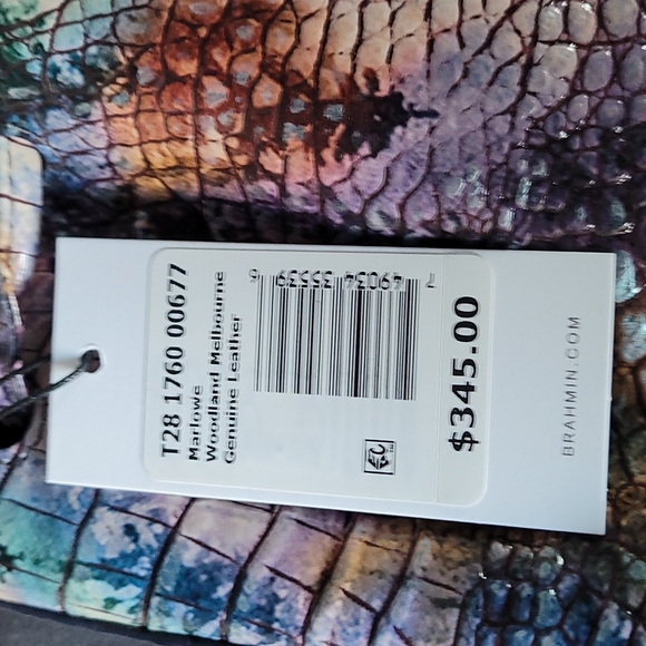 BRAHMIN bag and Wallet  , brand new with tags ,  Marlowe Woodland Melbourne - Picture 2 of 6